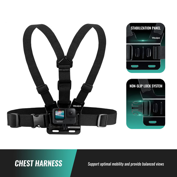 Chest Mount Harness Head Strap Mount