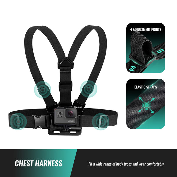 Chest Mount Harness Head Strap Mount